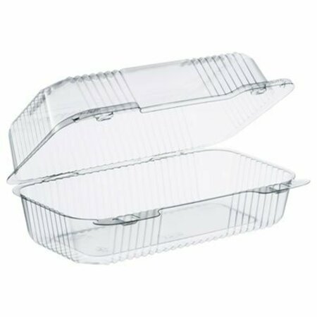 DART CONTAINER Dart, STAYLOCK CLEAR HINGED LID CONTAINERS, 5.4 X 9 X 3.5, CLEAR, 250PK C35UT1